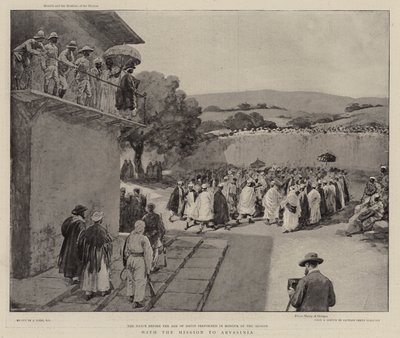 With the Mission to Abyssinia by Joseph Nash